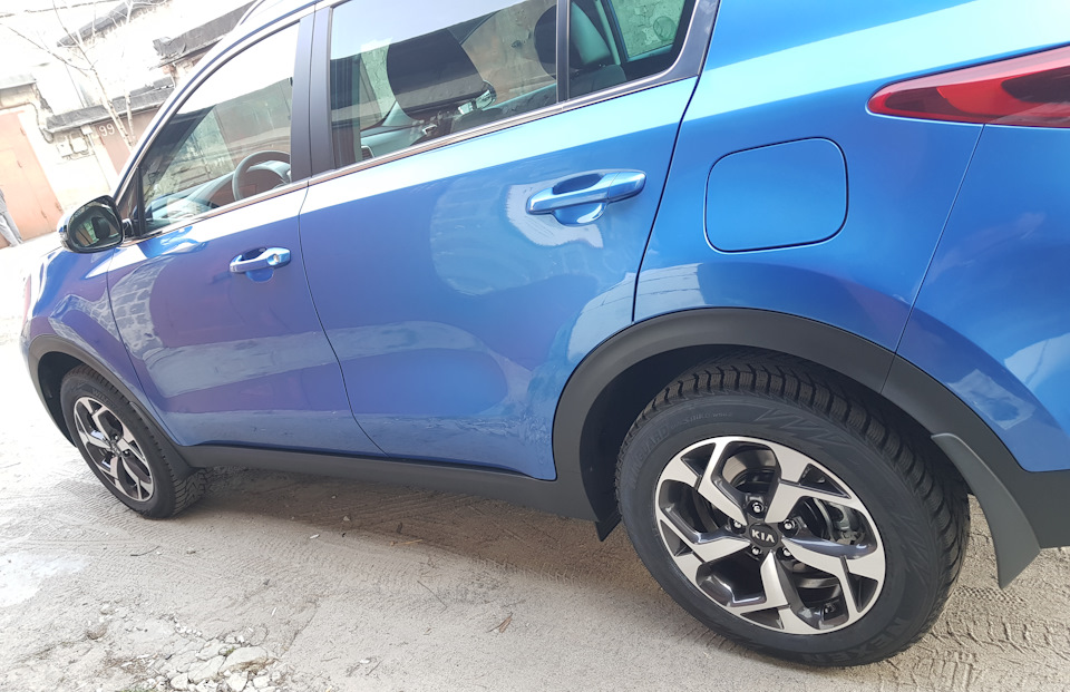 Перевзути Sportage на літнє взуття. 2