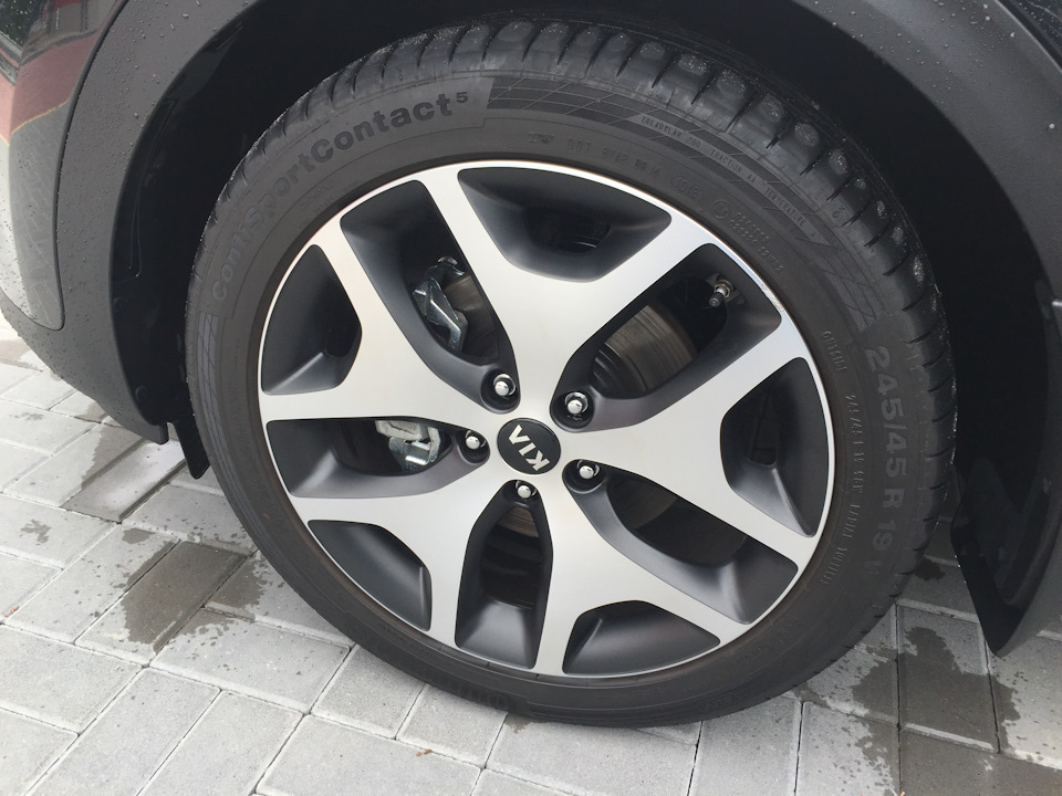 Очищувач дисків Felgenblitz від KOCH і дресинг NewCarShine на зовнішньому пластику та гумі. 5