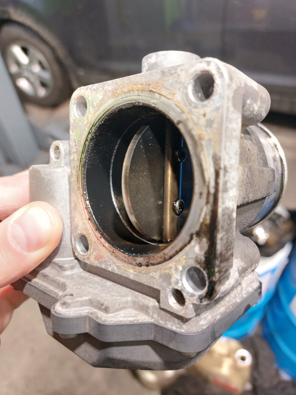 Чистка впуску 1.7 crdi. 3