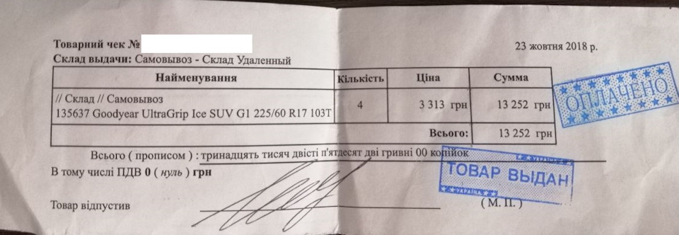 Покупка зимових шин 1