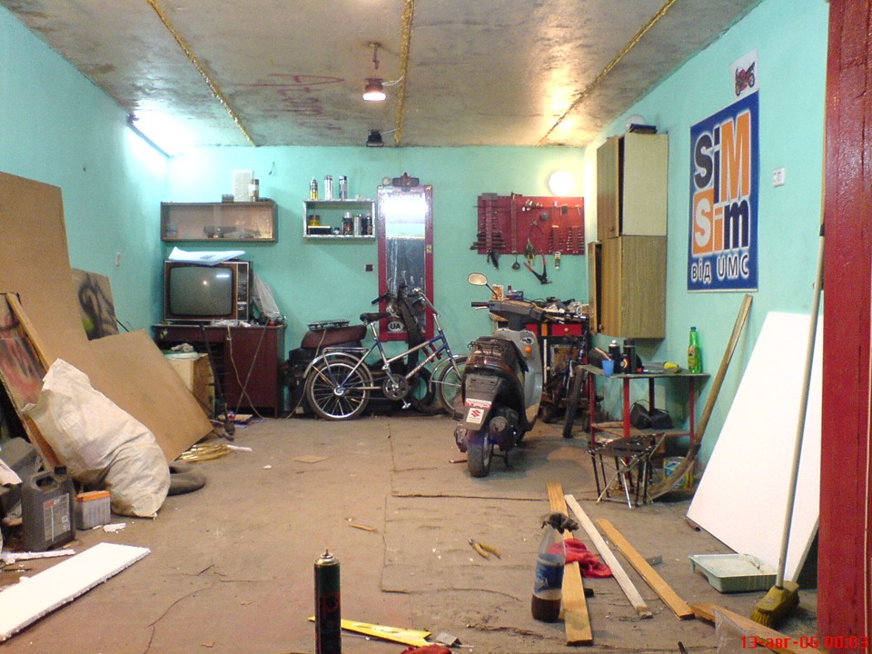 рестайлінг гаража hand made 1