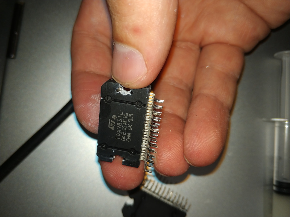 Магнітол IYING UIS7862 ч.2. Mosfet підсилювач. 5