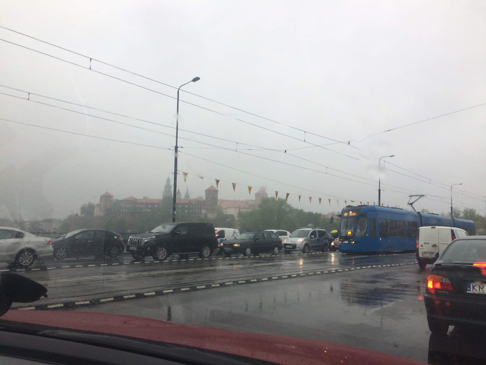 У Польщу тиждень. Ч.2. Кордон, прибуття у Краків. 1