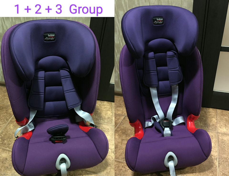 Бустер Capsula JR5X (22-36 кг) grey 2