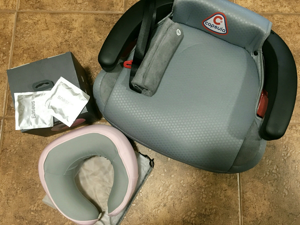 Бустер Capsula JR5X (22-36 кг) grey 1