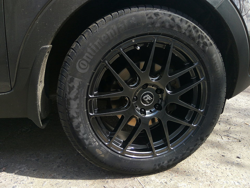 Continental Premium Contact 6 235/55/18 & INZI AONE F71 5