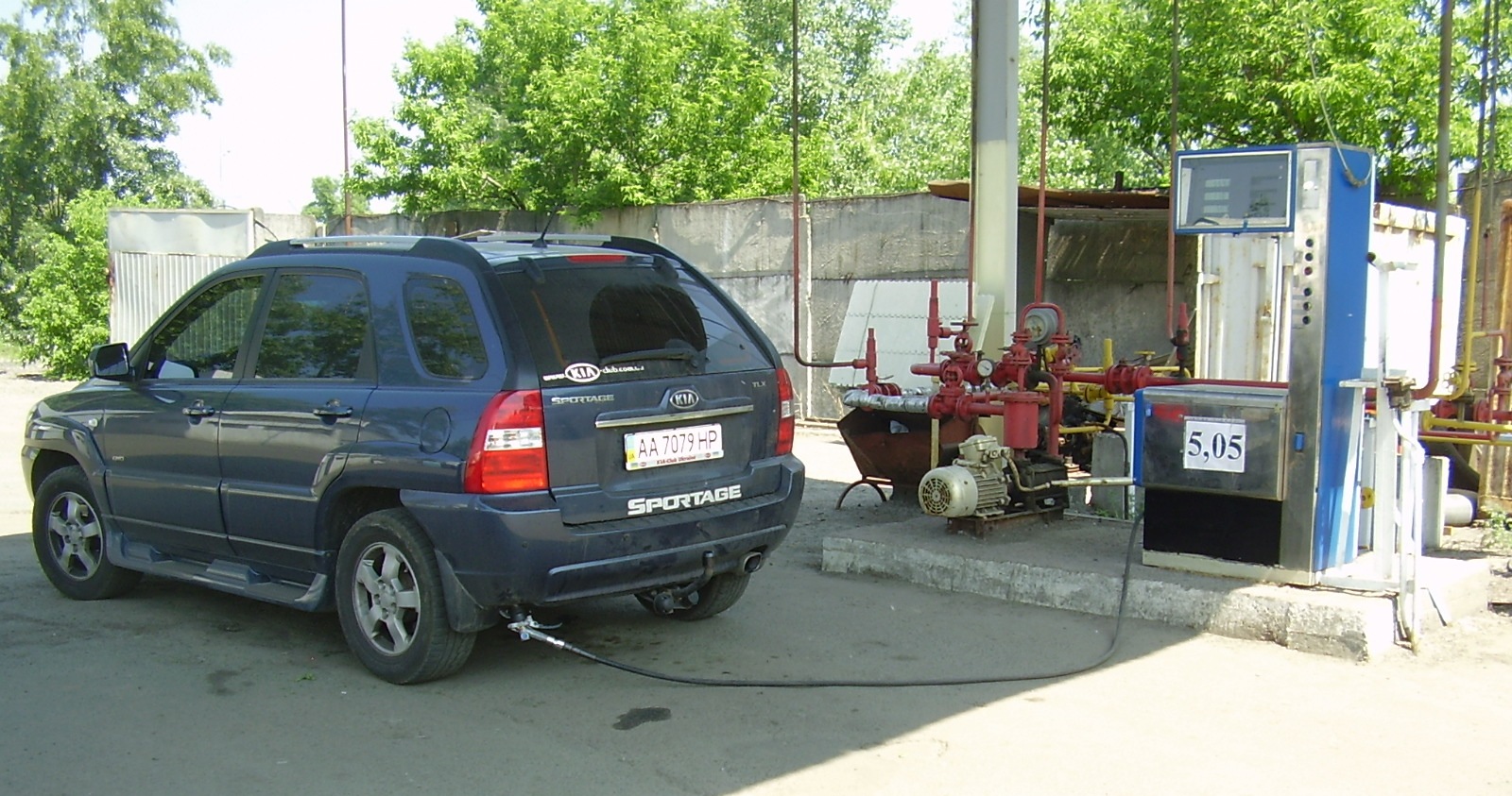 30 км на газ. 2