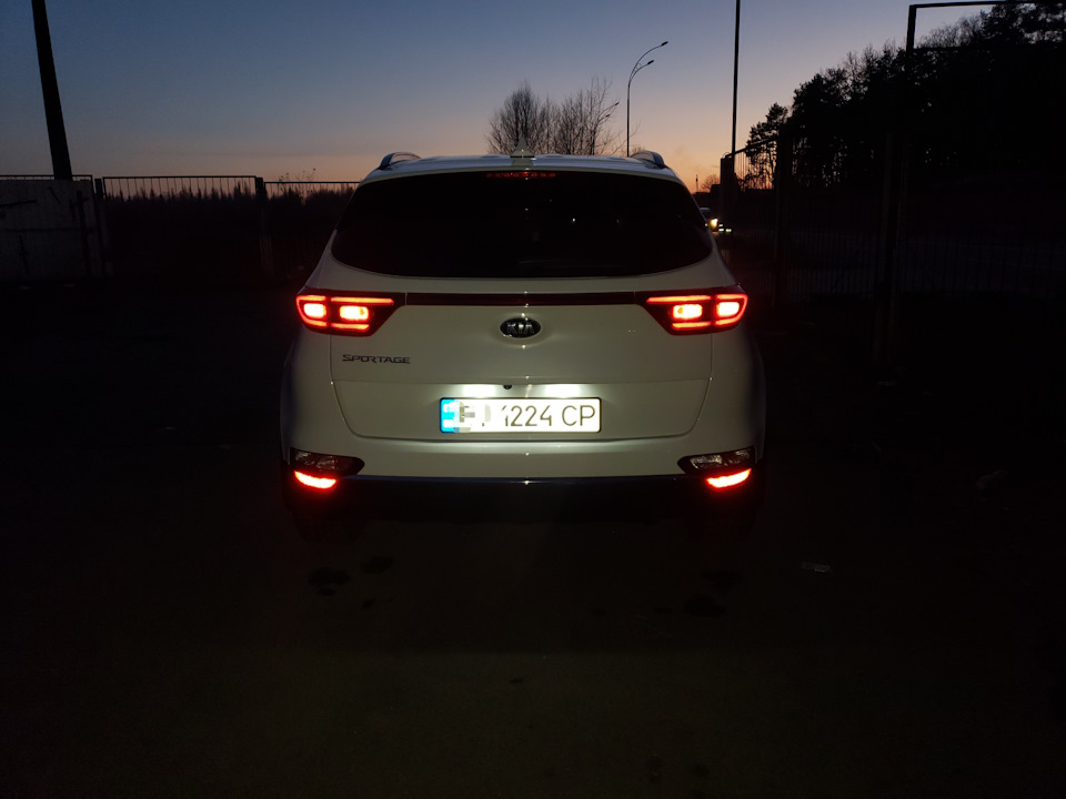 Підсітка номерного знака * LED * 1
