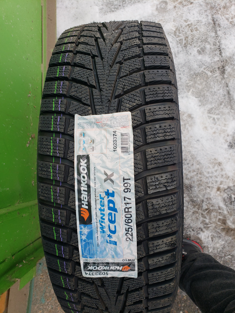 Покупка зимової гуми. Hankook Winter I*Cept X RW10 225/60 R17 3