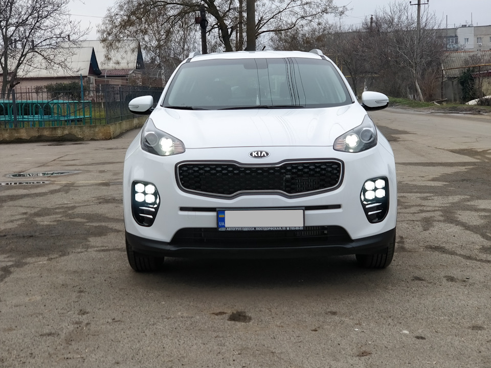 Протитуманки від GT Line - кубики льоду 1
