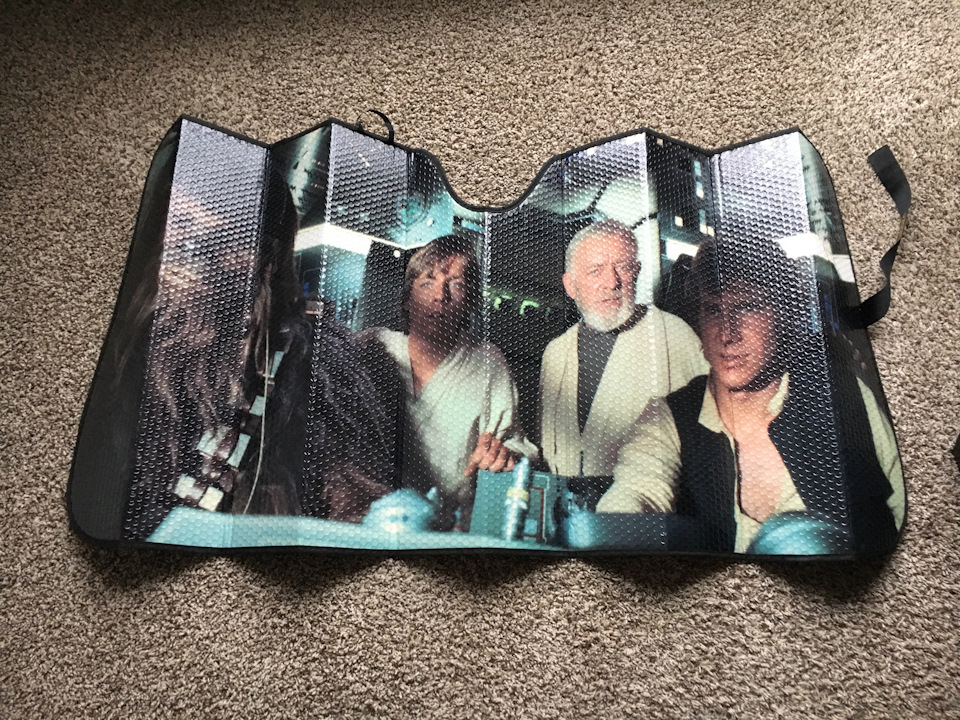 BlackVue DR900S-1CH та Sunshade Starwars 3