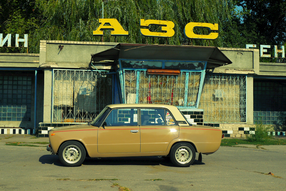 Фотосет на старой АЗС 3