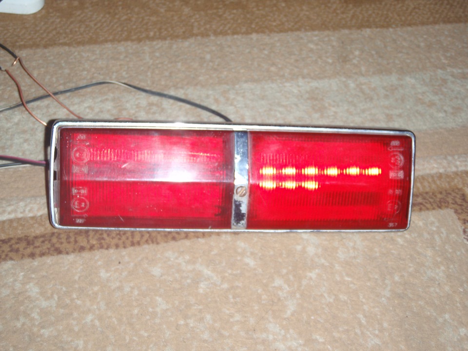 #4 Задние LED фонари и зеркало) 2