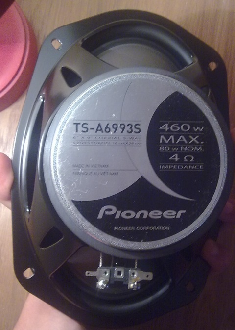 Динаміки овали Pioneer 3