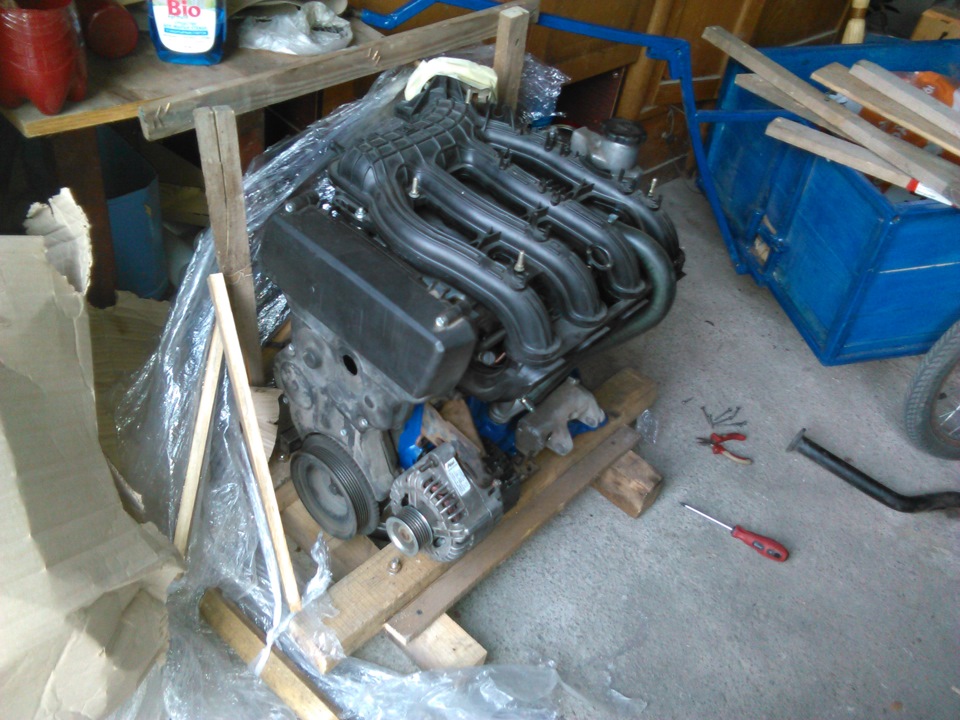 Купив двс 1.6 16 v 1