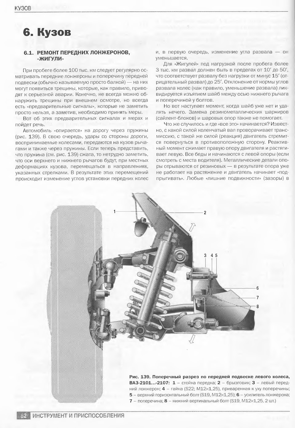 Посібники з ремонту. Плани на передні лонжерони, склянки) 1
