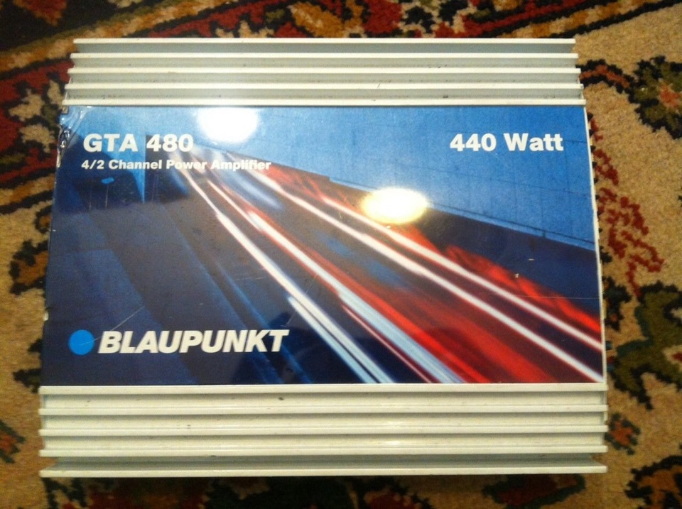 Підсилювач Blaupunkt GTA 480 1
