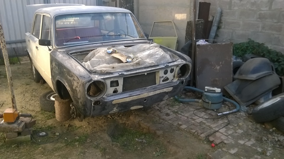 Підготовка до фарбування. 4