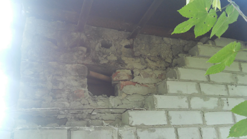 Нежданочка! Виламали кут гаража 4