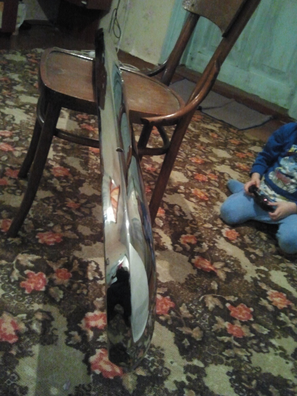 Прилетів передній бамперок) 2