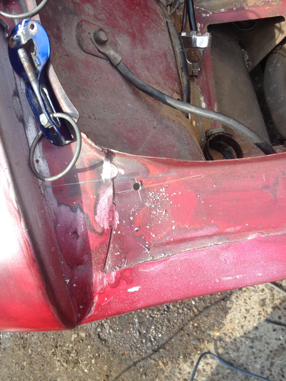 Спорт замки на капот 5
