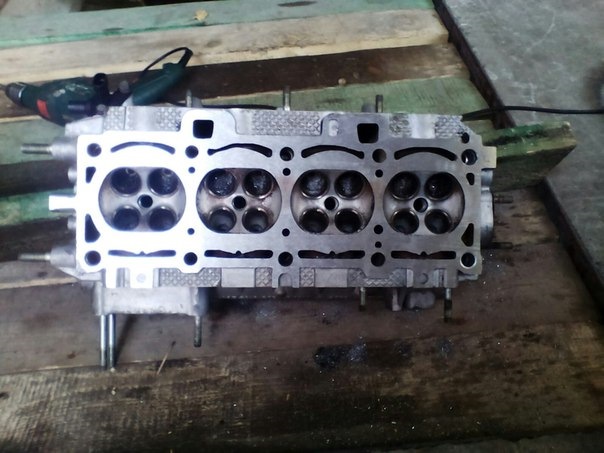 Установка мотора 16v 5