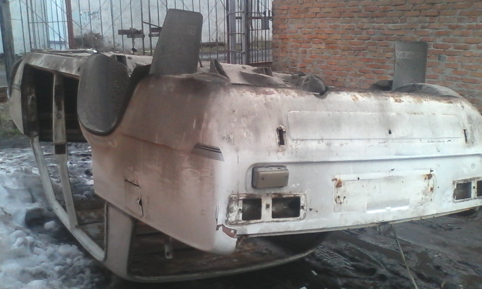 Вона впала смертю хоробрих подарувавши життя іншим авто, завдяки своїм деталям 1