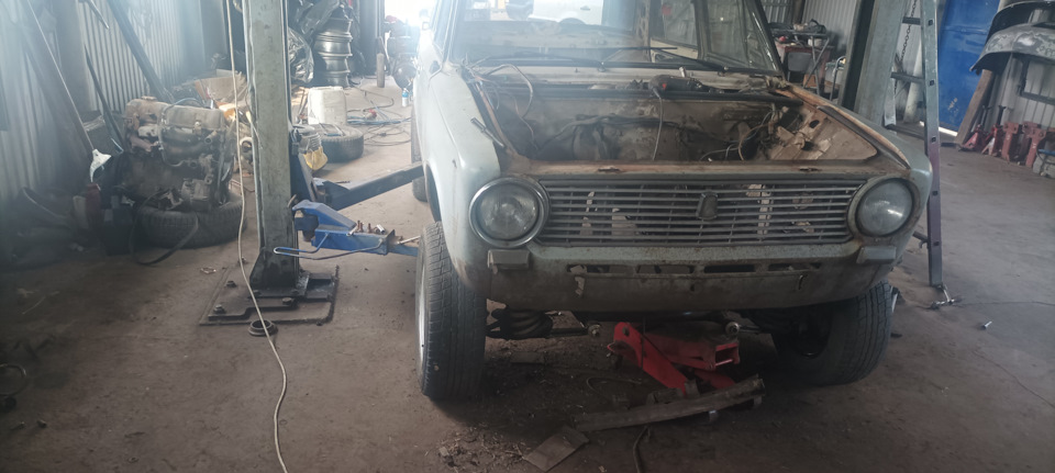 Встановлення лонжеронів з ниви на класику. 2