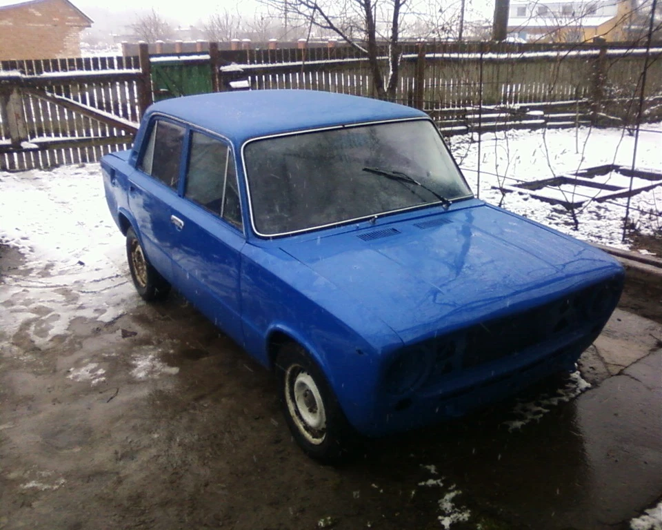 Перше фарбування!