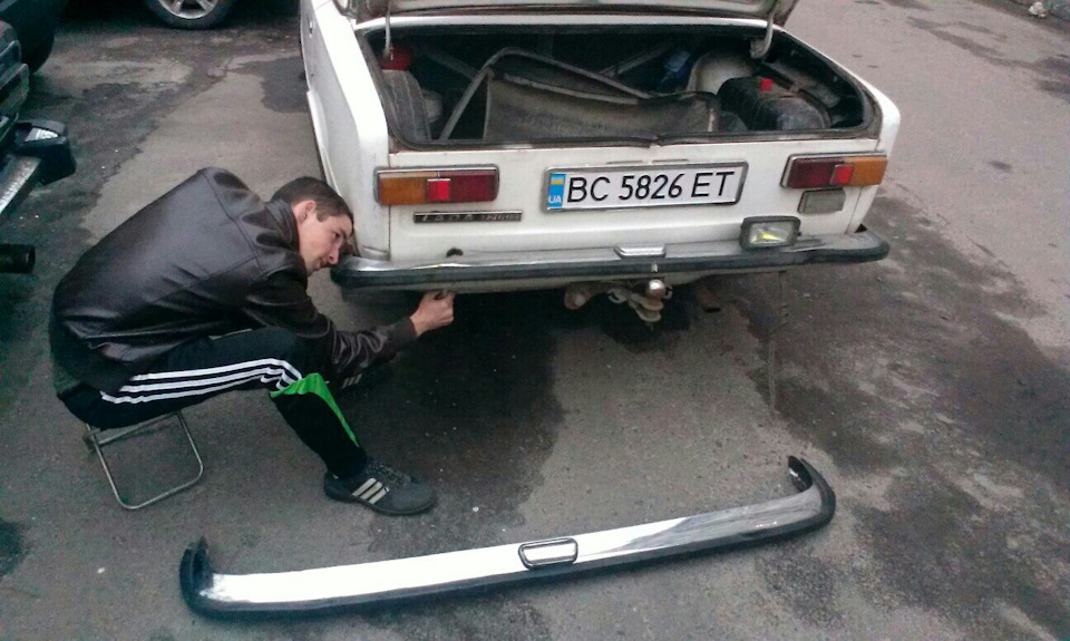 Заміна заднього бампера 1