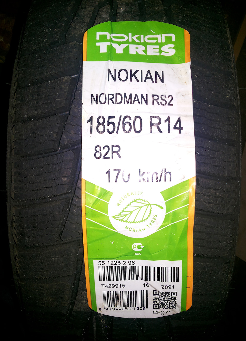 Зимові капці Kyowa Racing KR-326+NOKIAN NORDMAN RS2 2