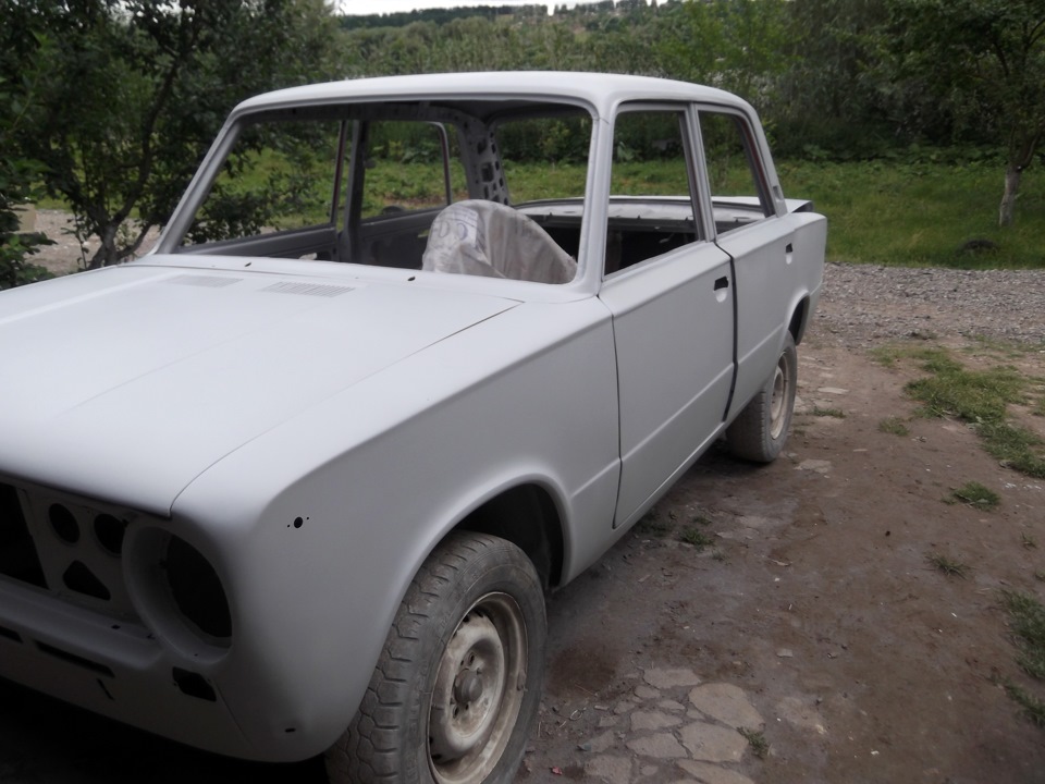 Фарбування грунтом 2