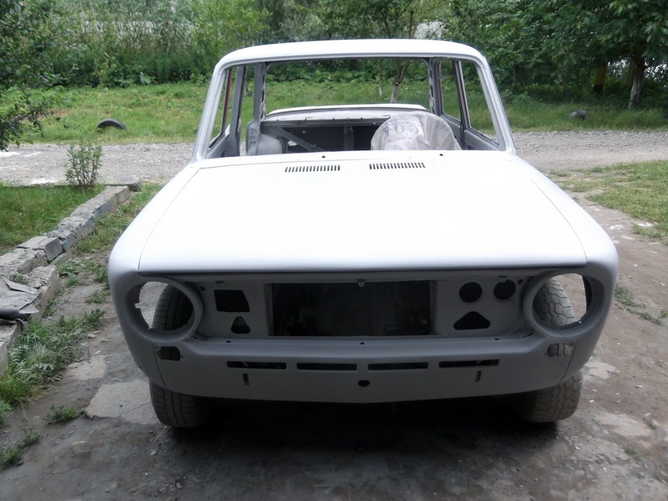 Фарбування грунтом 1