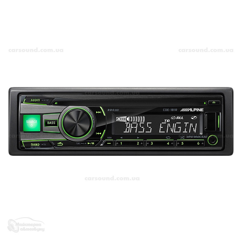 Ще одне оновлення CD/MP3-ресивер Alpine CDE-181R 1