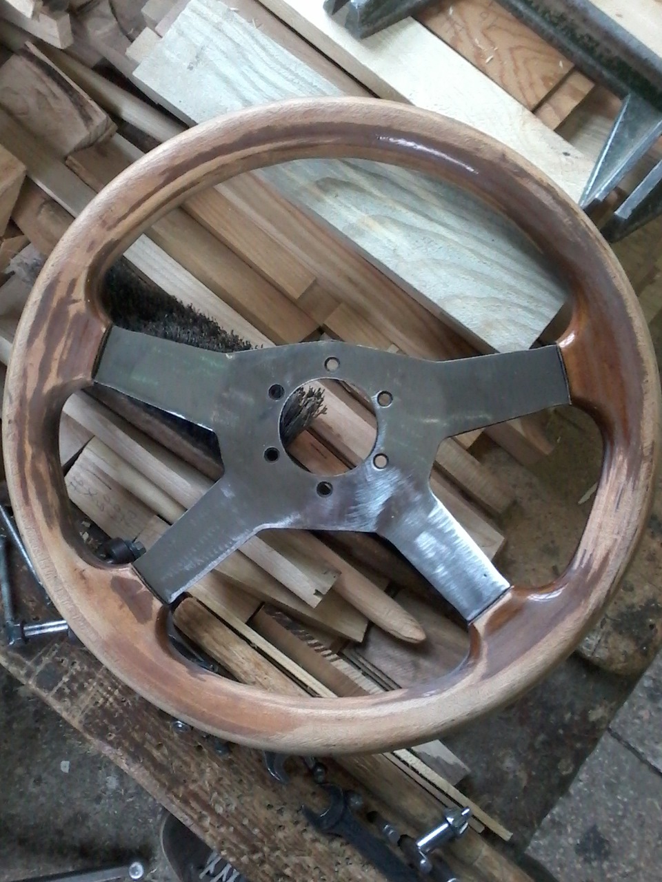 New steering wheel 2