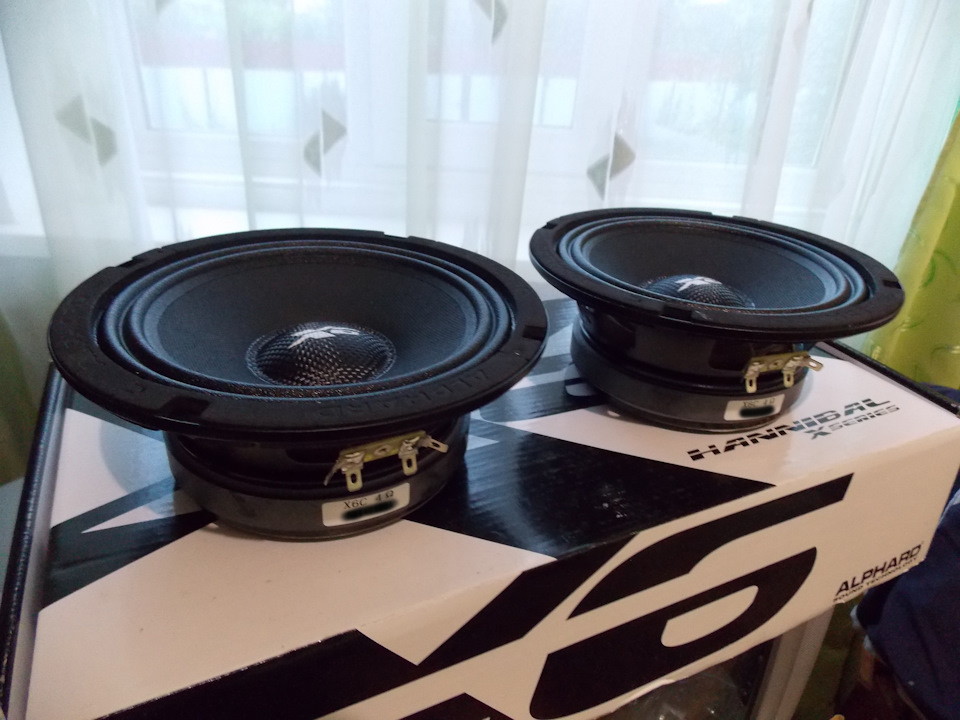 Правильний фронт, Alphard X6C + твітери ULTIMATE AUDIO 4