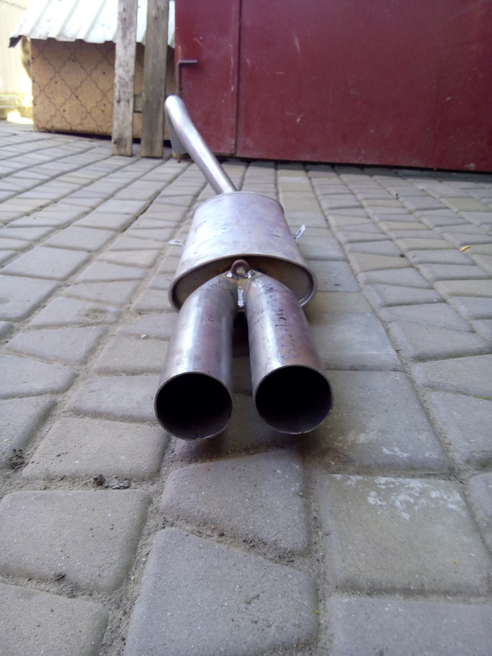 глушник з нержавійки 2