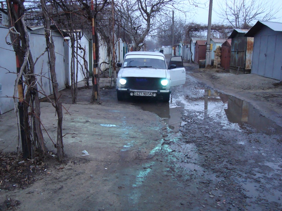 фари від ниви 21213 і Біксенон h4 6000k 3