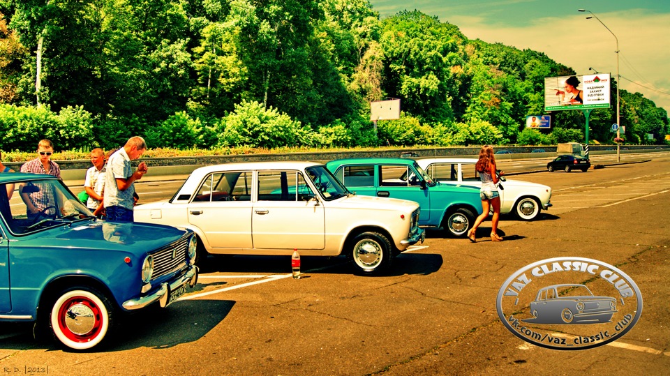 Зліт нашого клубу _Vaz Classic Club_ у Києві 23.06.2013 — фото зі зльоту 3