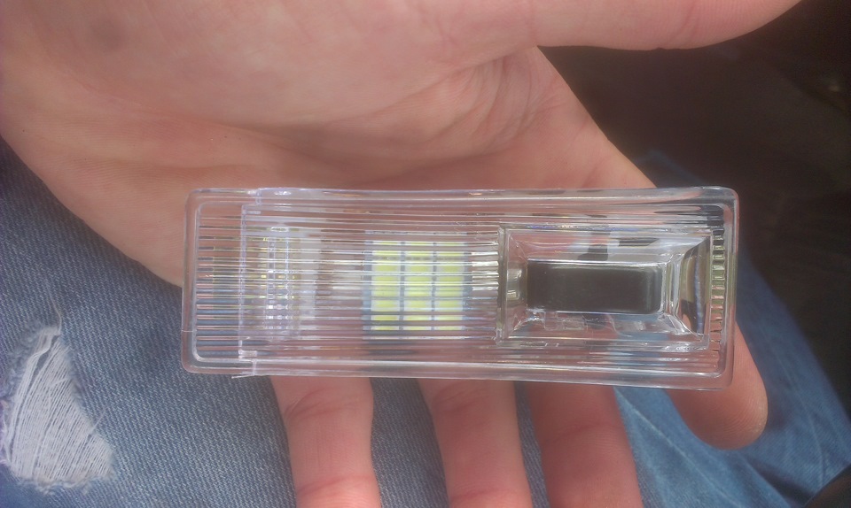 LED свет салона 2