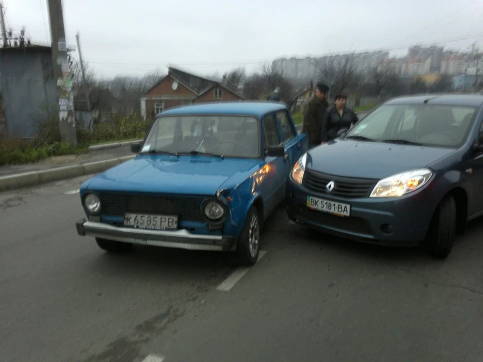 Потрапив у ДТП…(((