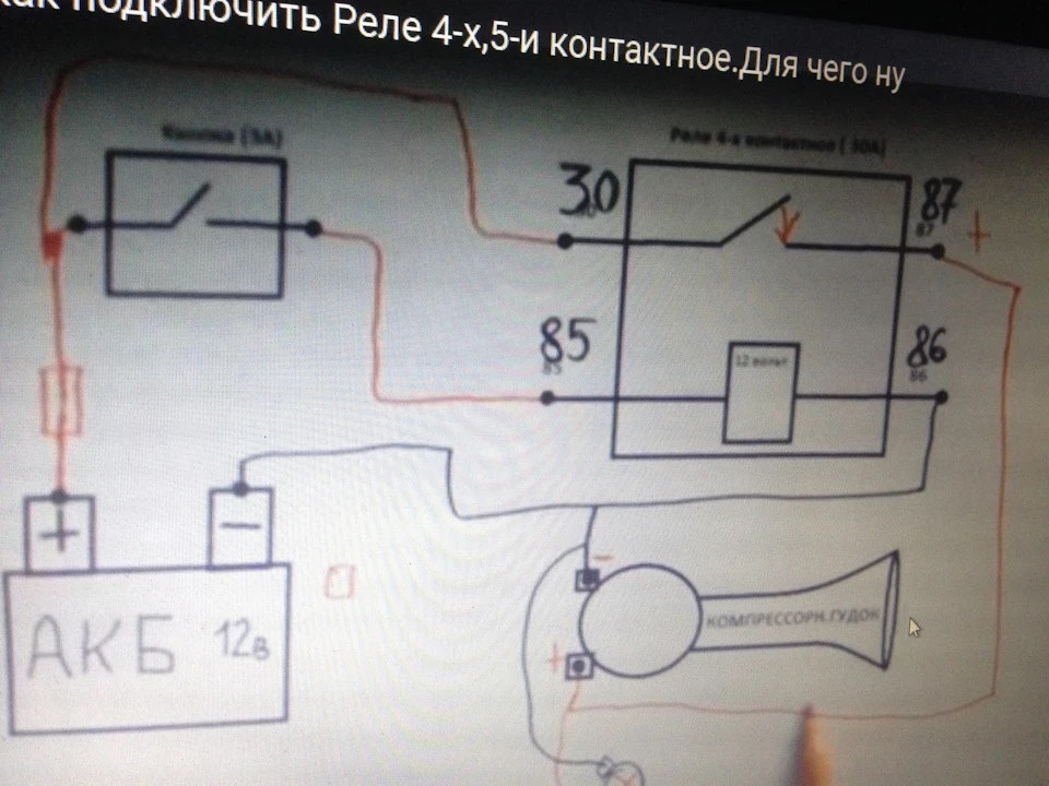 Замок багажника
