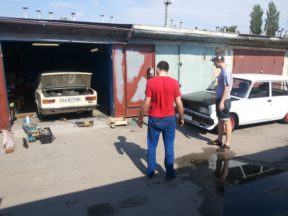 Установка ходової: День 2 1