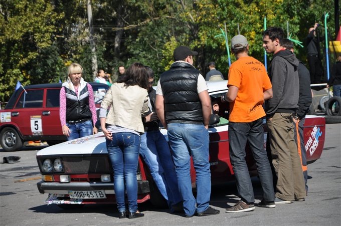 VI етап ЧУ по автослалому м. Тернопіль 1