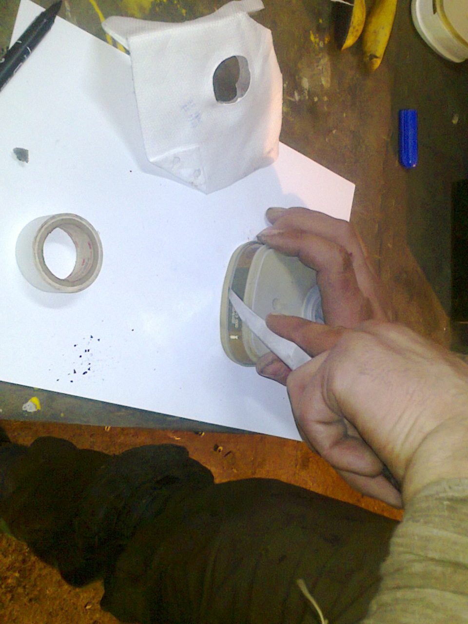 Ремонт фільтра від респіратора 2