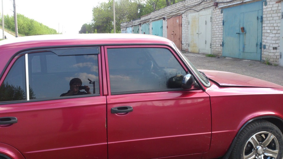 встановив тоноване скло 2
