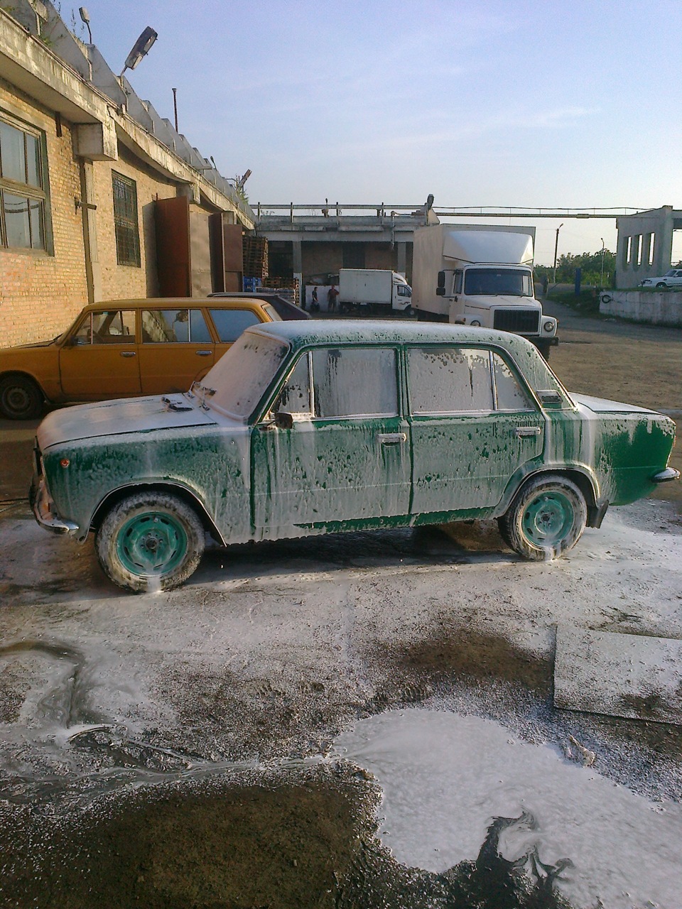 помили з пінкою))) 3