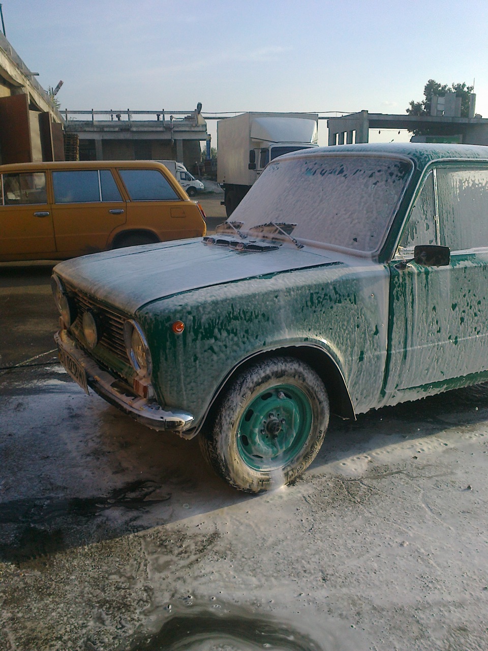 помили з пінкою))) 4