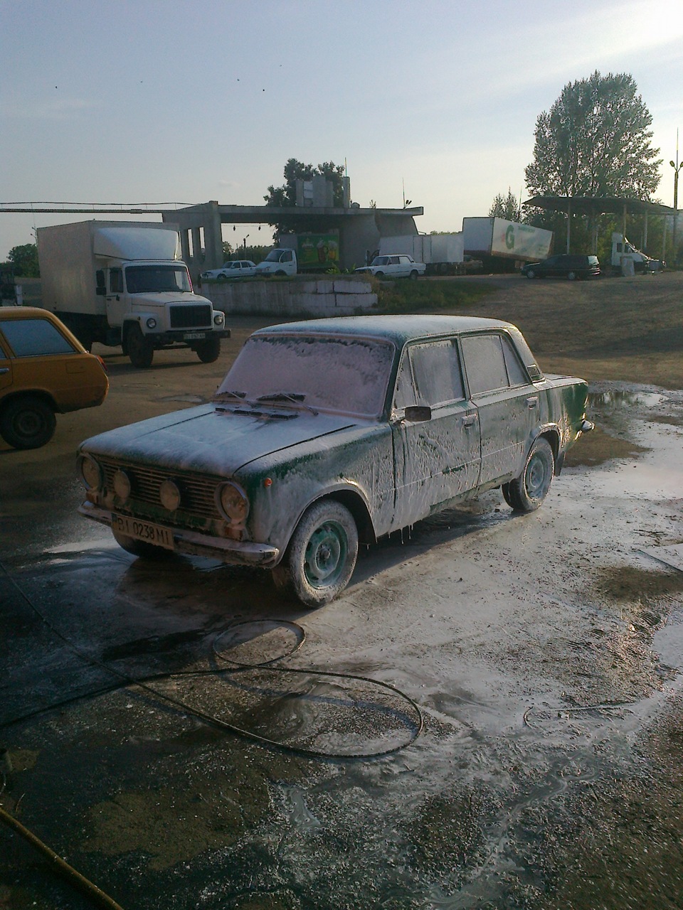 помили з пінкою))) 2