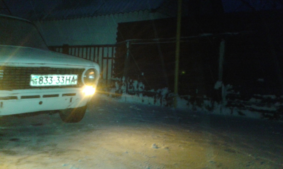 поміняв грати, і підфарники аля америка 4